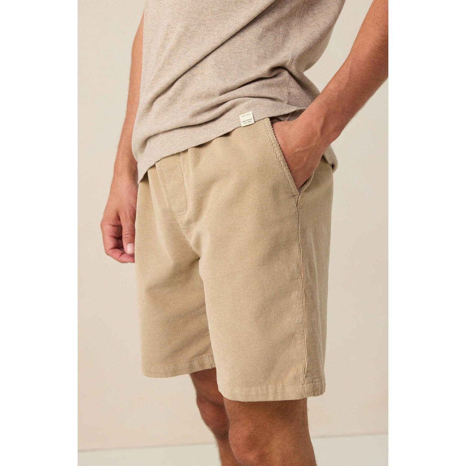Sissy-Boy regular corduroy short beige