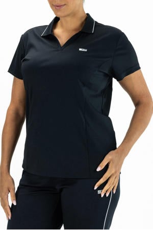 sportpolo Hyacinth Plus donkerblauw