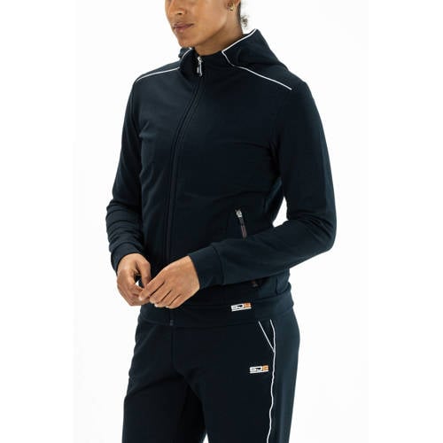 Sjeng Sports trainingsjack Federica donkerblauw afbeelding