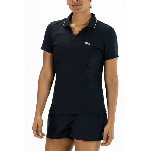 Sjeng Sports sportpolo Hyacinth donkerblauw afbeelding