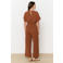 LOLALIZA jumpsuit bruin