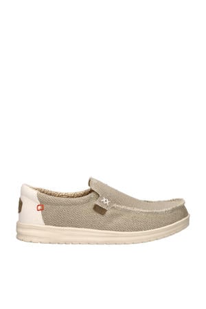 Mikka Braided mocassins beige