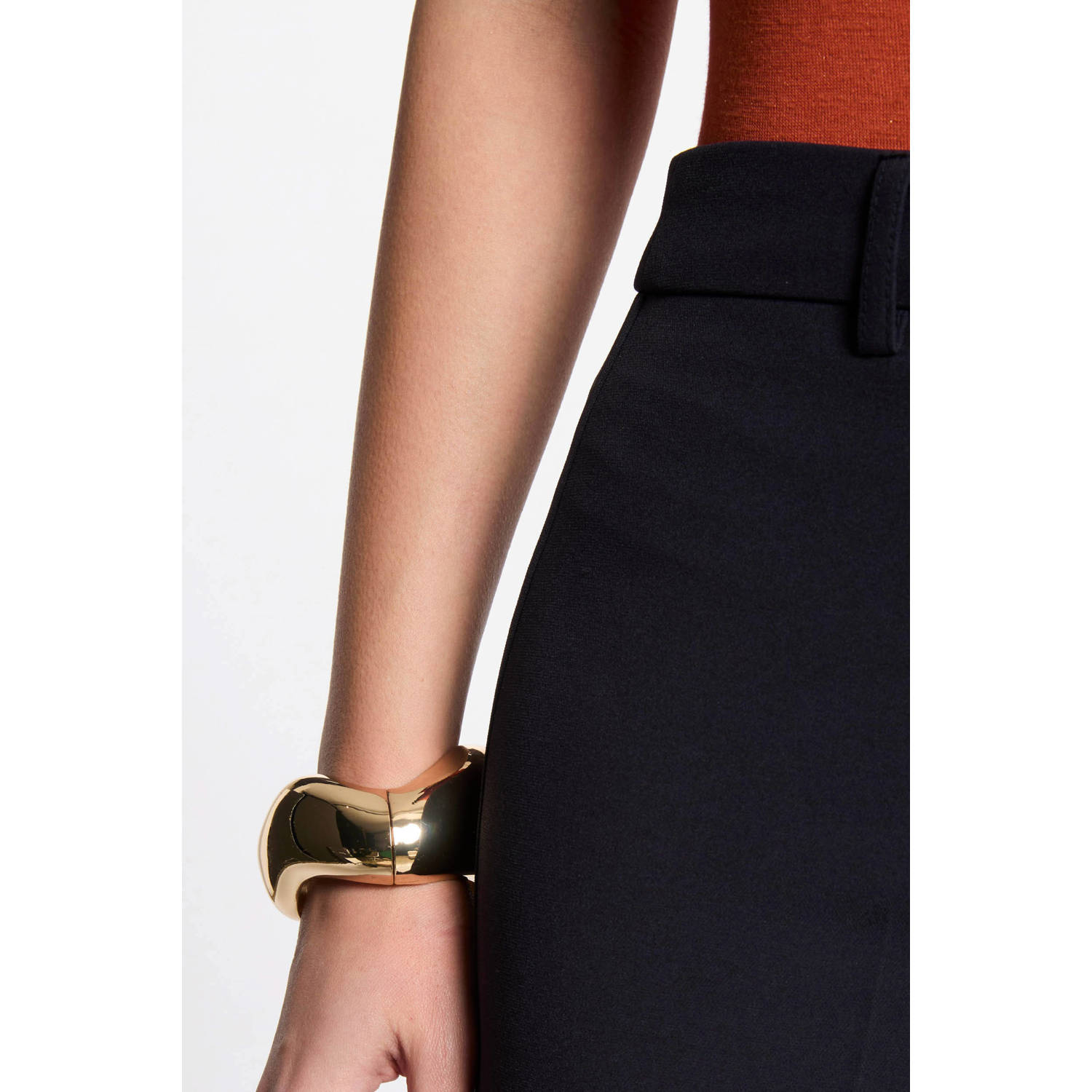 Morgan straight high waist pantalon
