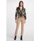 Morgan slim regular waist broek camel