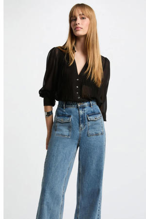 blouse zwart