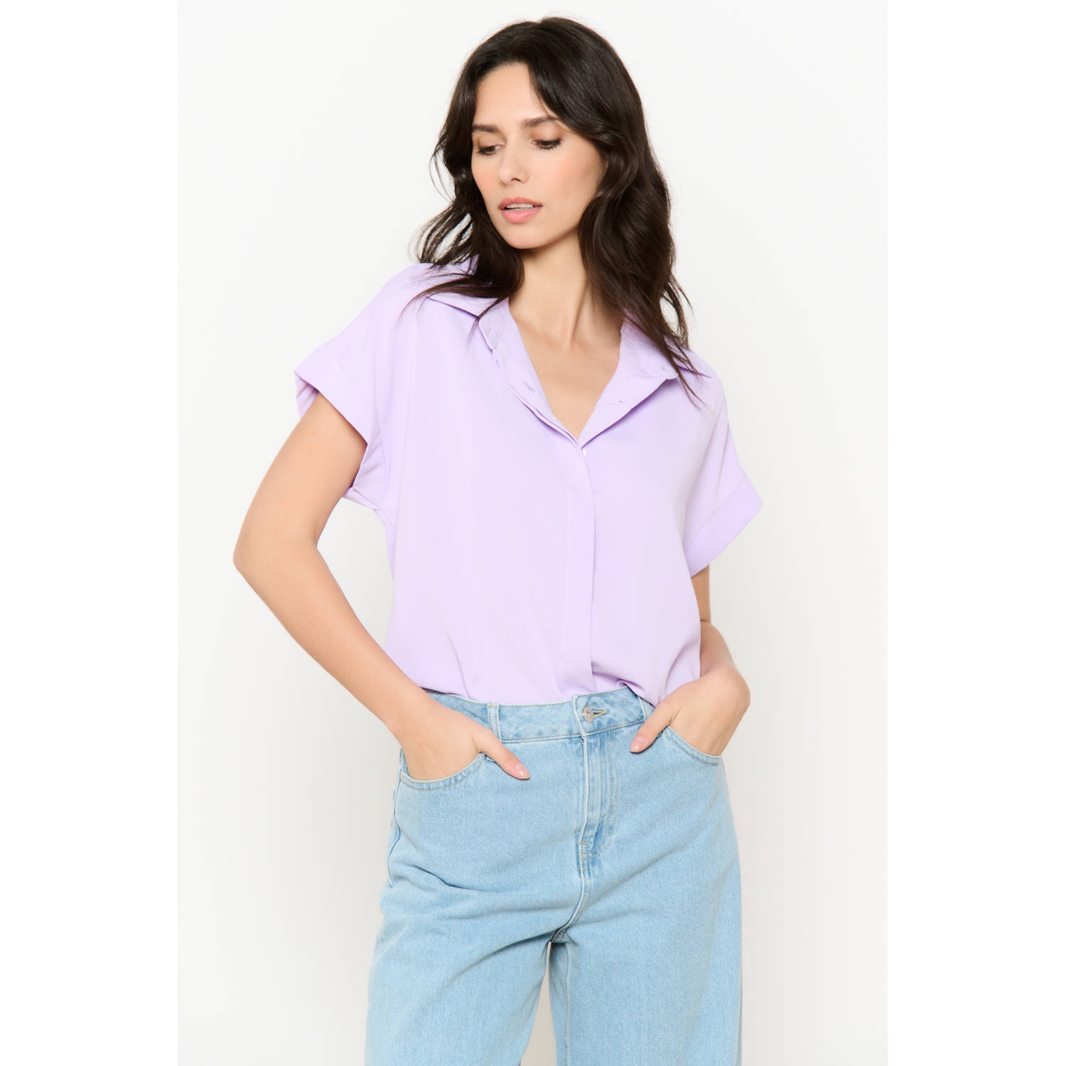 LOLALIZA blouse lila
