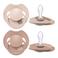 Difrax LOVI Difrax LOVI Dynamische Fopspeen Prime - 0 tot 6 Maanden - Beige & Bruin - 2 st.