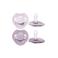 Difrax LOVI Difrax LOVI Dynamische Fopspeen Prime - 0 tot 6 Maanden - Lichtroze & Paars - 2 st.