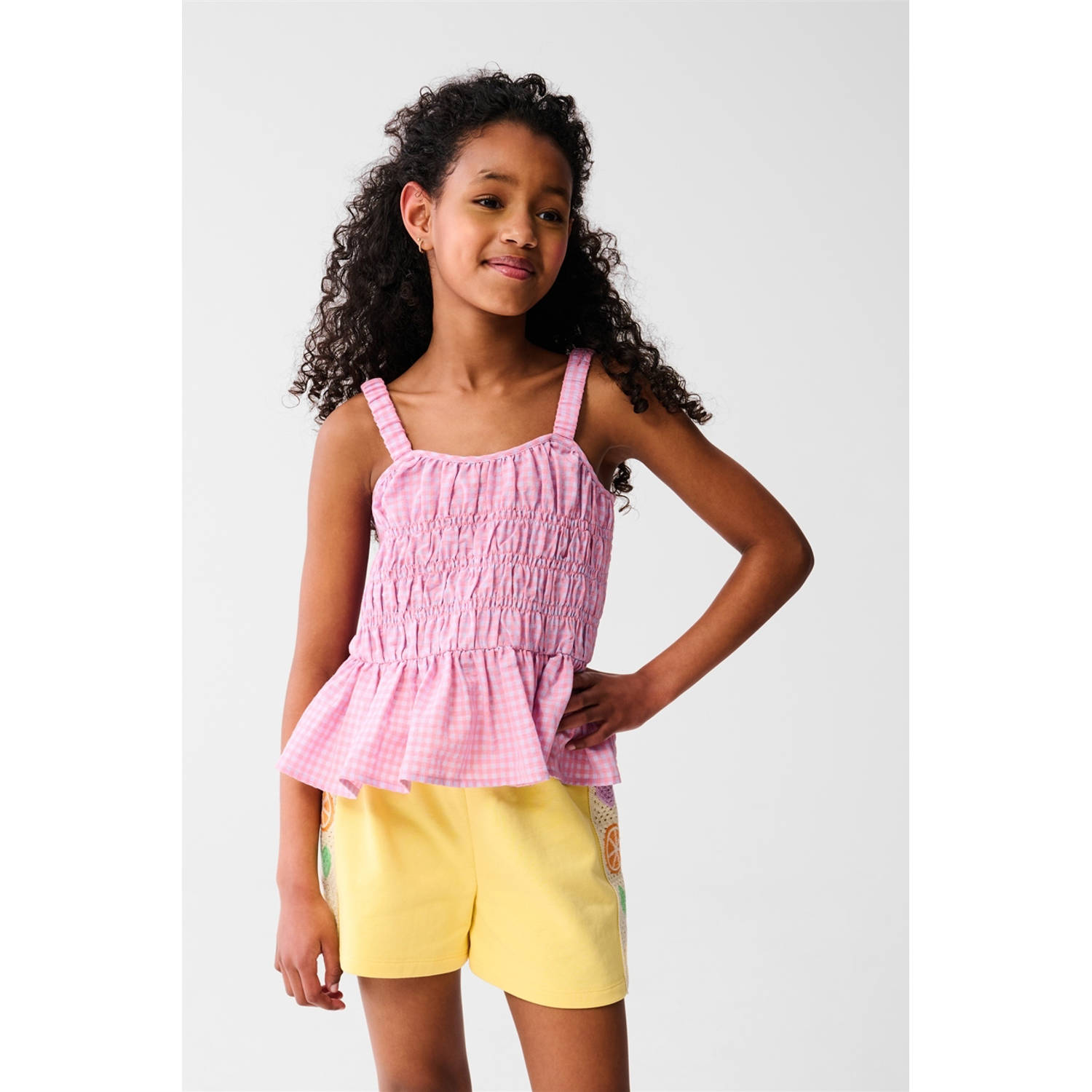 Shoeby mouwloze top roze
