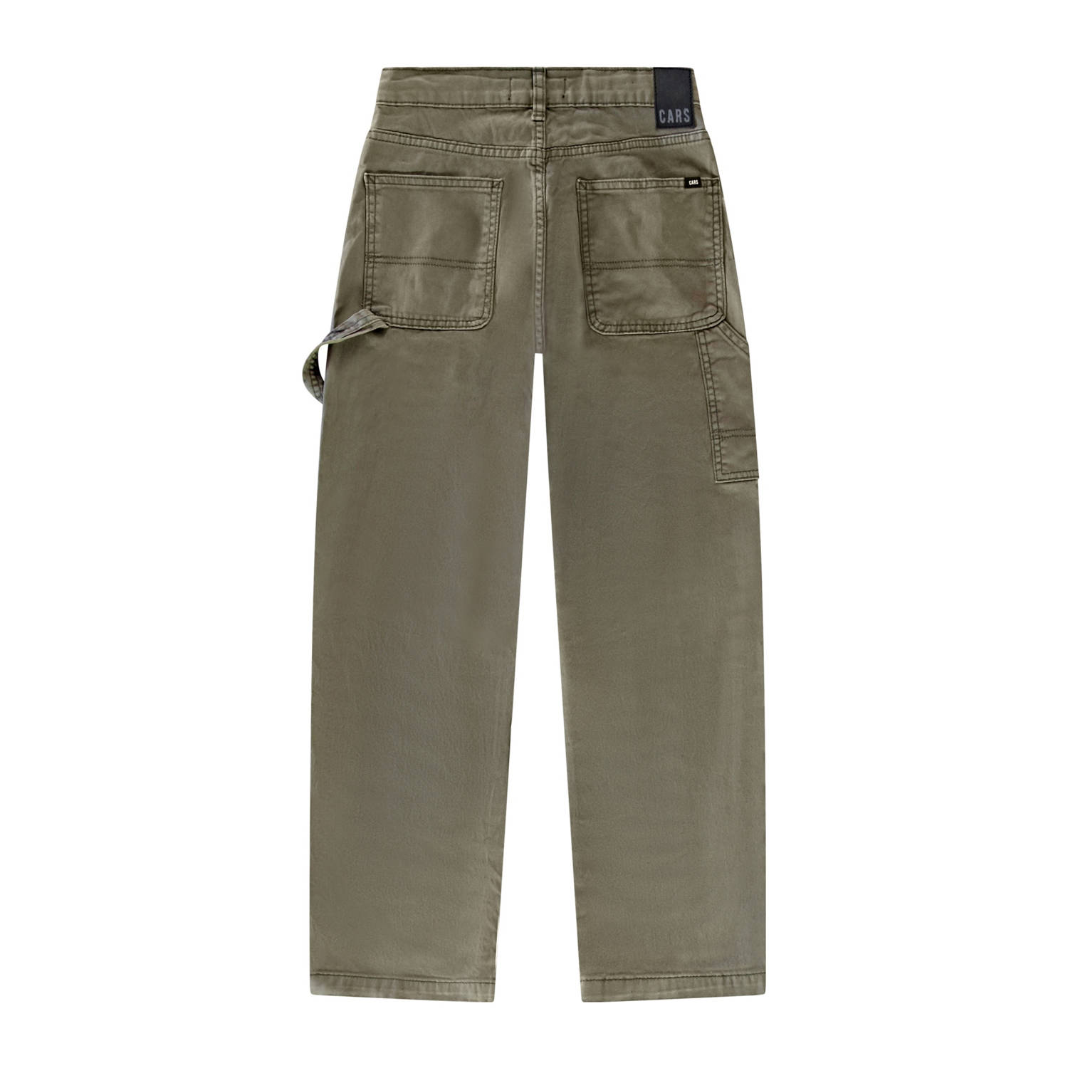 Cars regular casual broek donkergroen