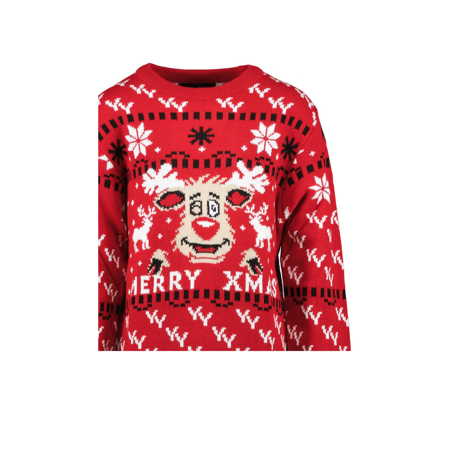 Cars kersttrui rood