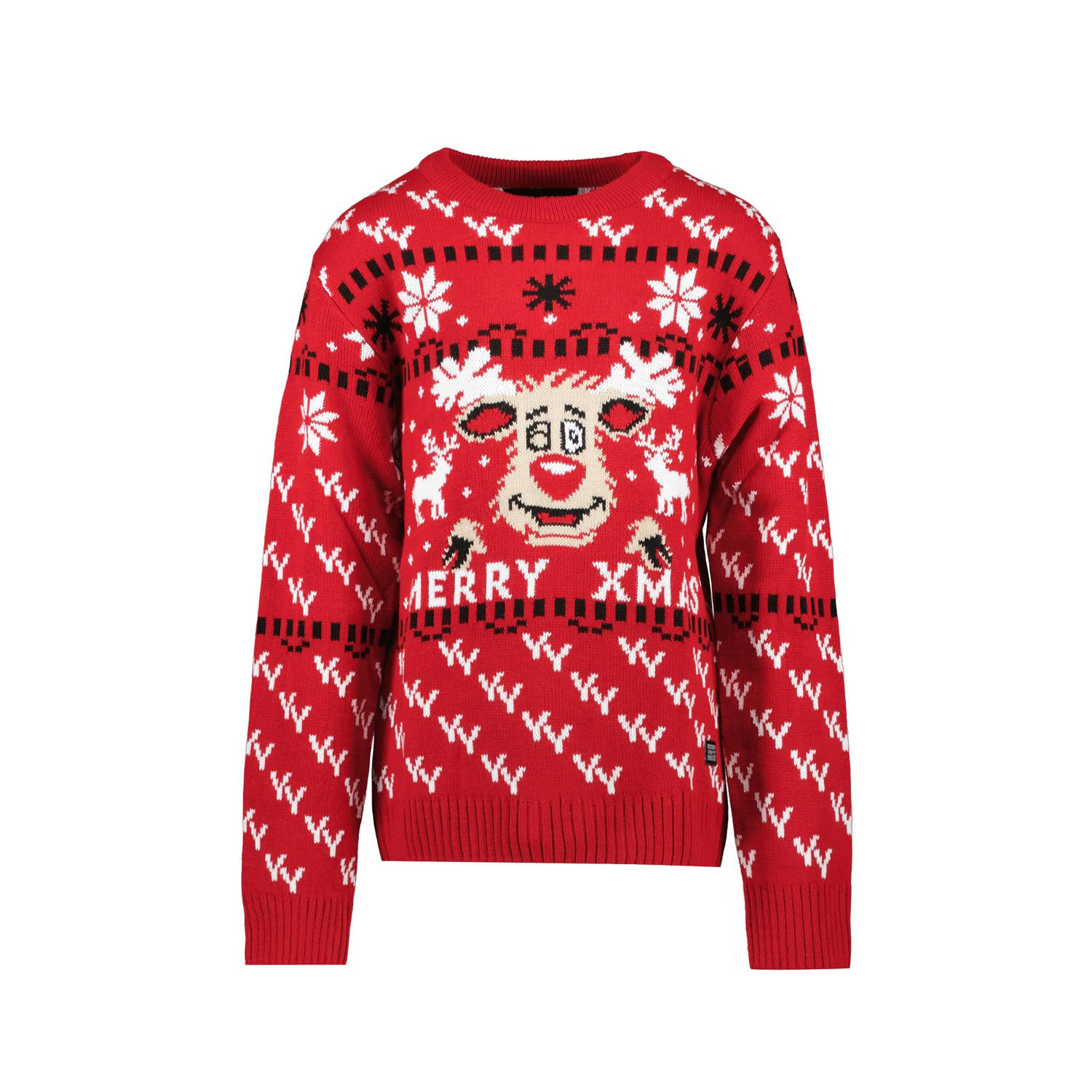 Cars kersttrui rood