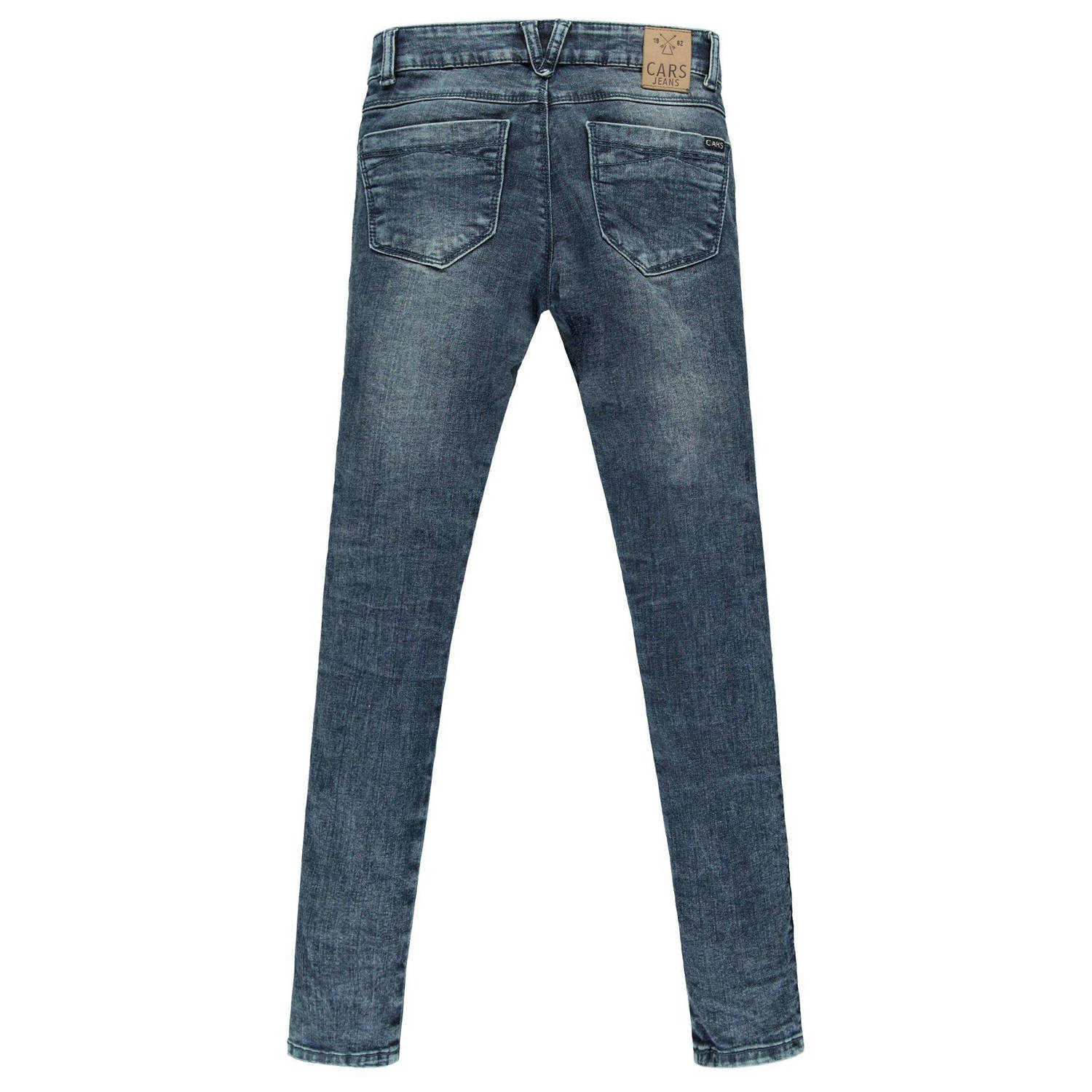 Cars skinny jeans dark blue denim