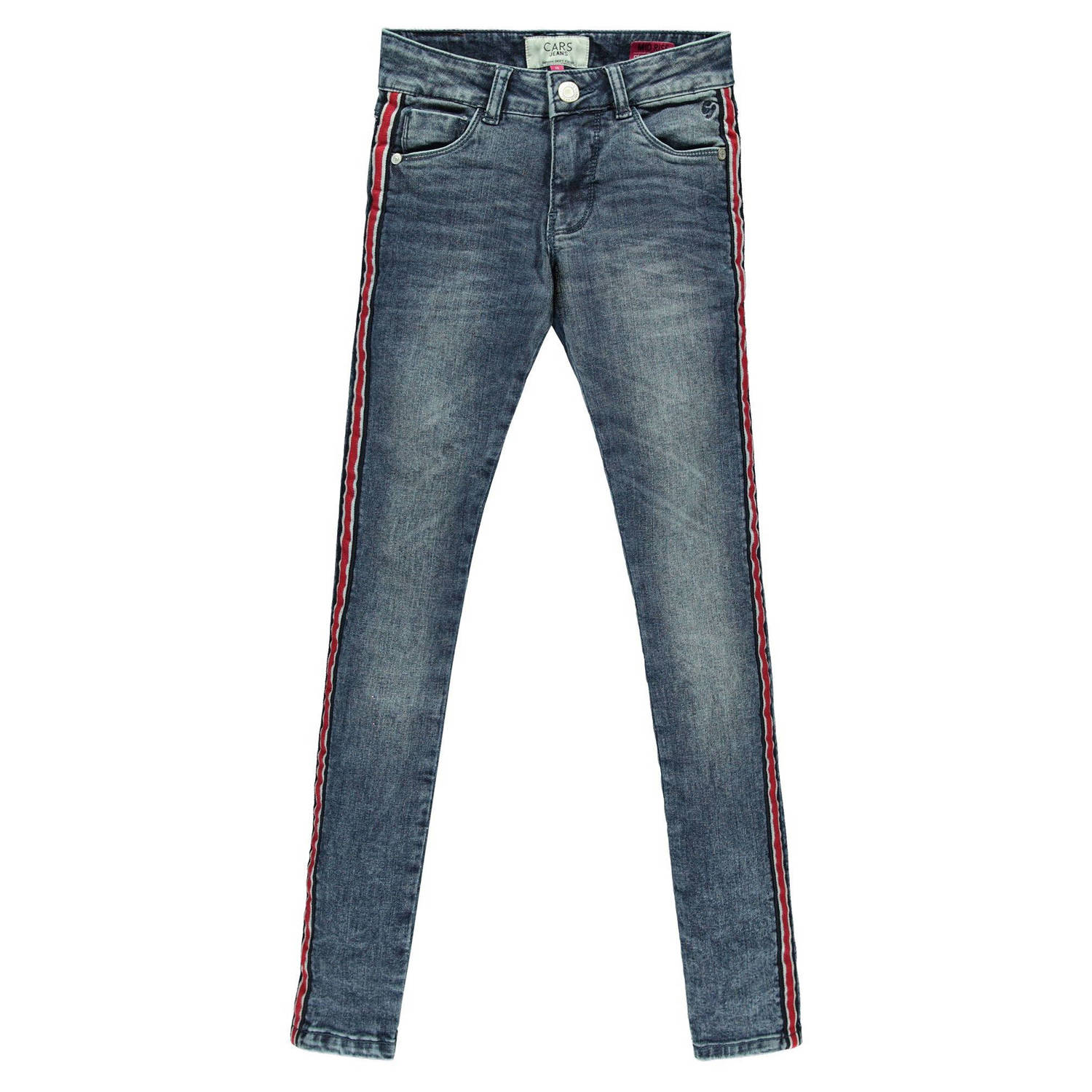 Cars skinny jeans dark blue denim