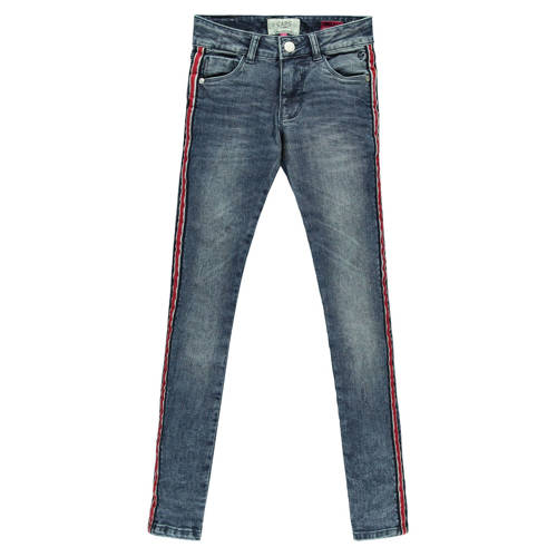 Cars skinny jeans dark blue denim afbeelding