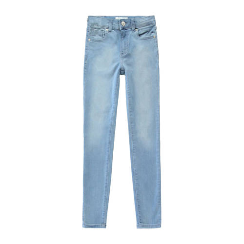 Cars high waist skinny jeans light blue denim afbeelding