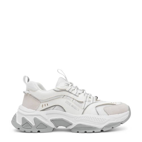 Steve Madden Animates-E chunky sneakers wit/grijs afbeelding