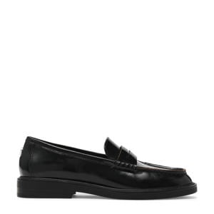 Adison leren loafers zwart
