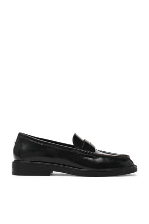 Adison leren loafers zwart
