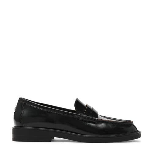 Steve Madden Adison leren loafers zwart afbeelding