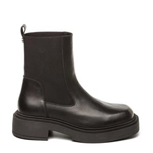 Churro leren chelsea boots zwart