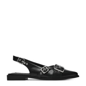 Grezly slingback loafers zwart