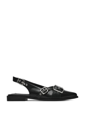 Grezly slingback loafers zwart