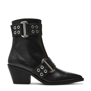 Splurge enkellaarzen zwart