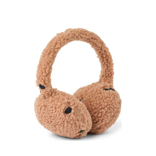 Liewood teddy oorwarmers Albero bruin afbeelding