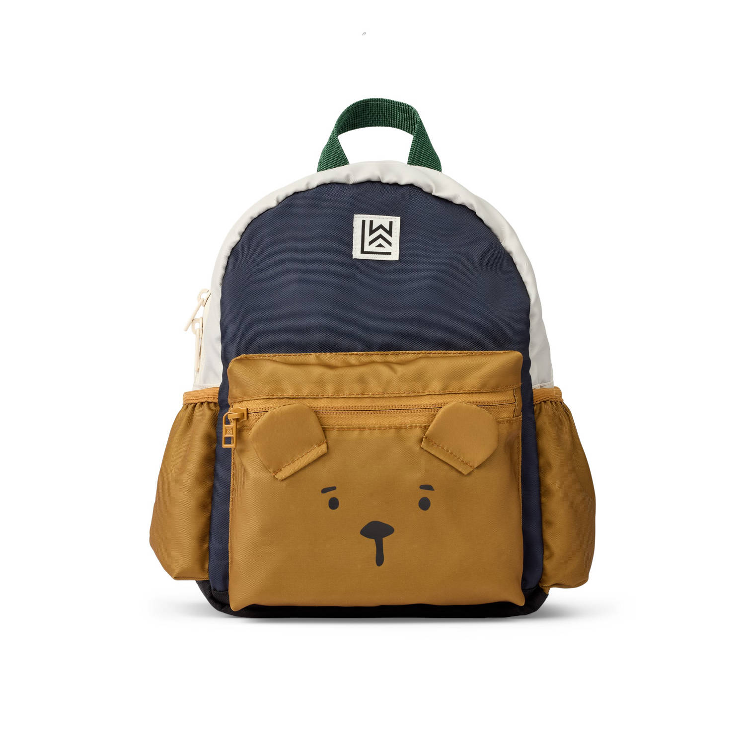 Liewood rugzak Andreas Bear camel beige blauw