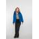 Geisha gewatteerde jas blauw