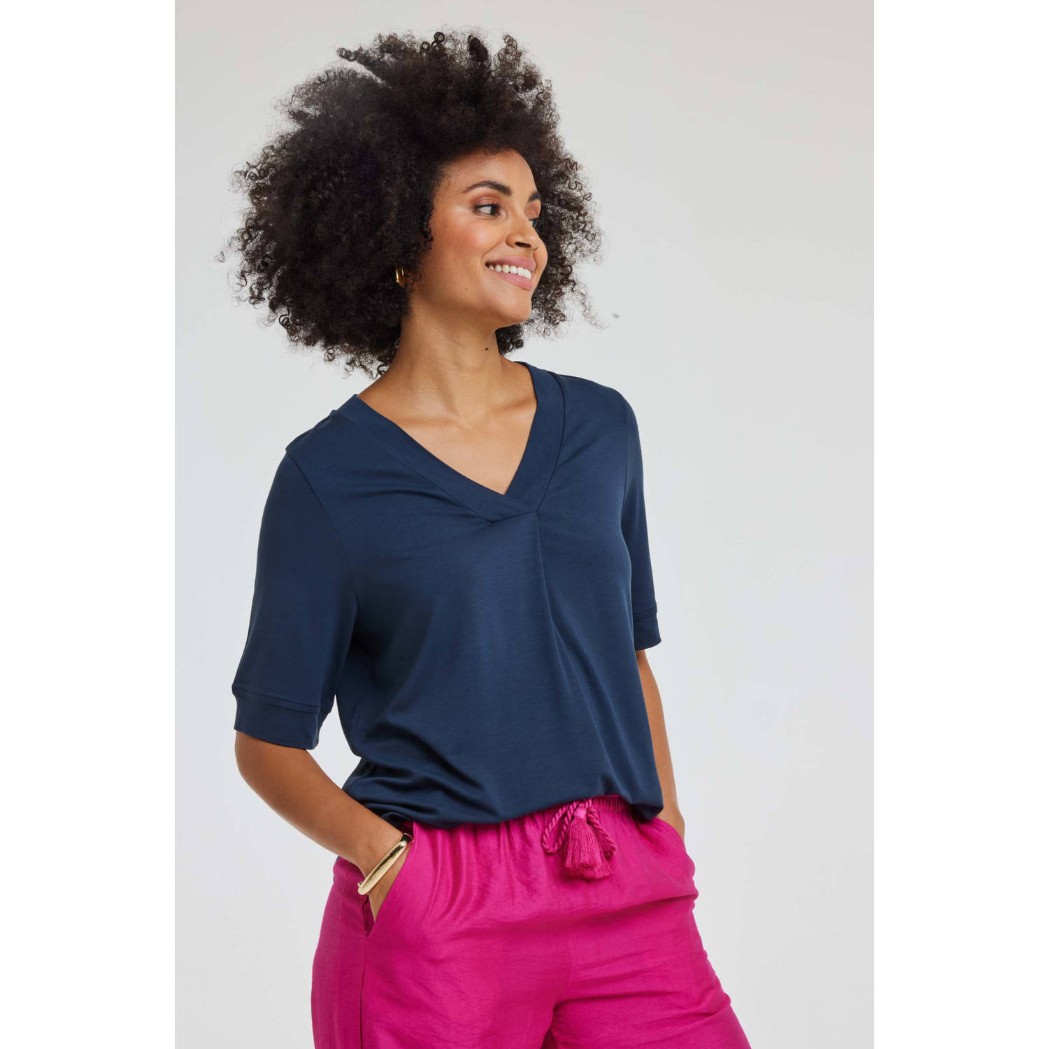 Didi T-shirt donkerblauw