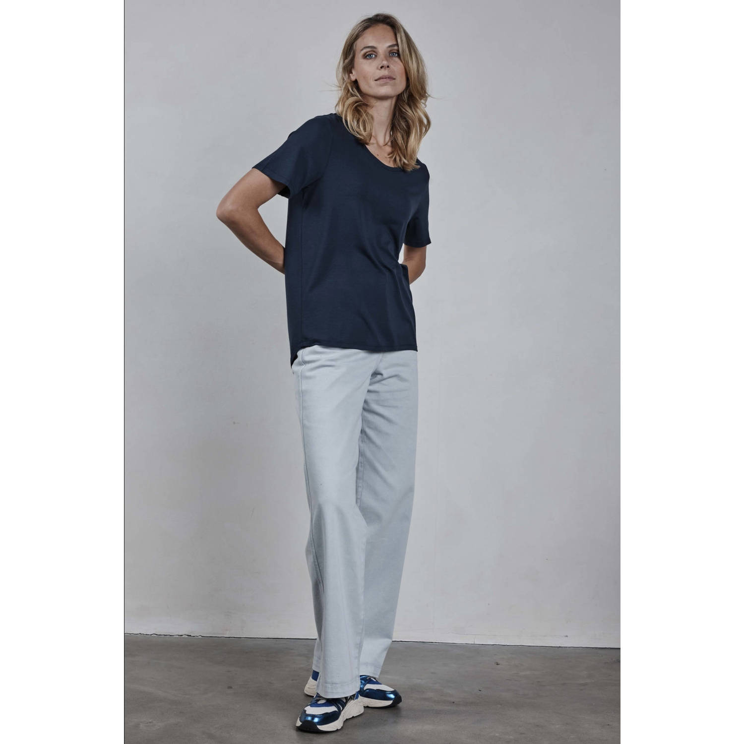 Didi T-shirt donkerblauw