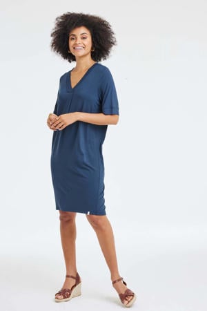 jurk donkerblauw