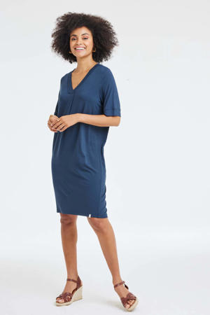 jurk donkerblauw