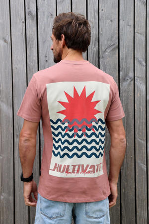 regular T-shirt oudroze