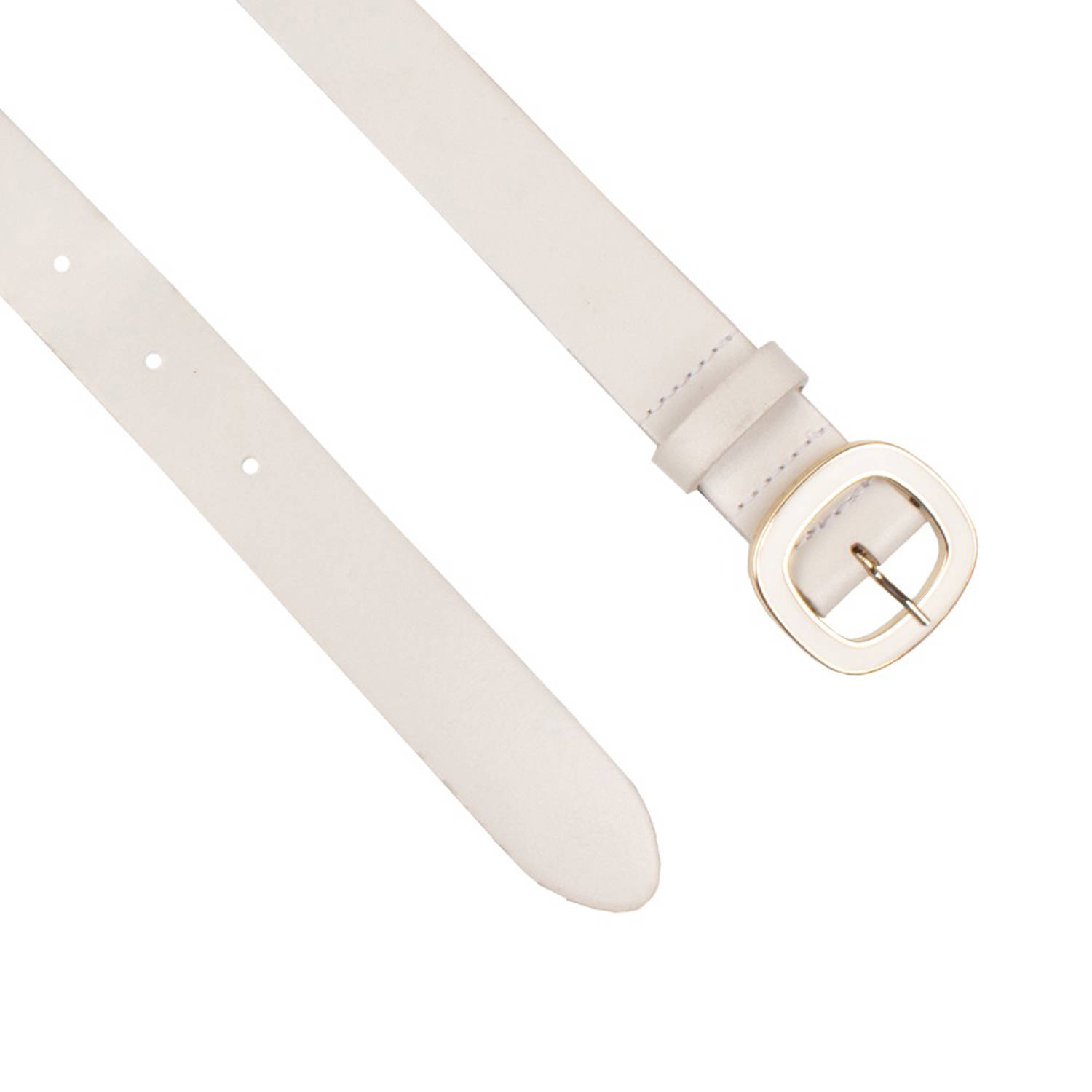 Legend leren riem ecru