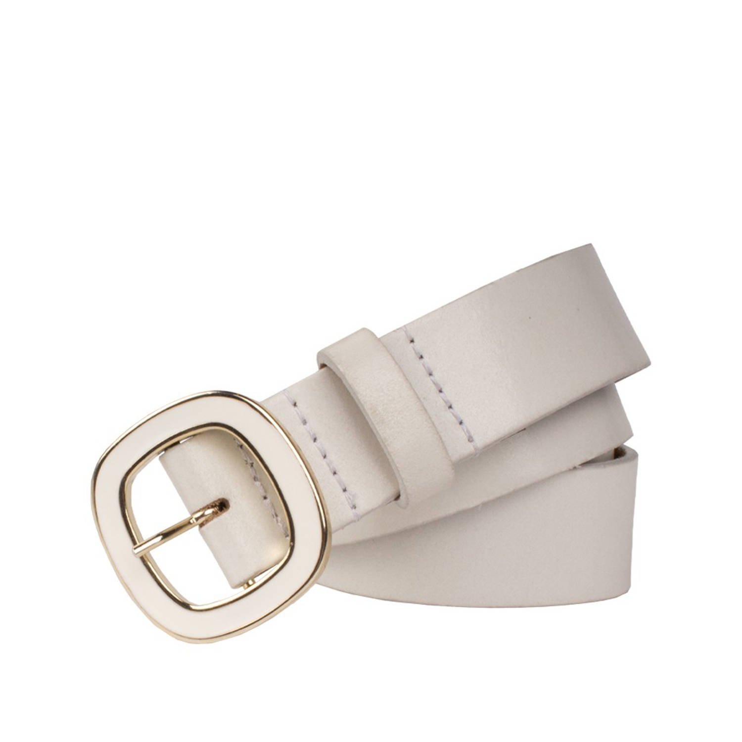 Legend leren riem ecru
