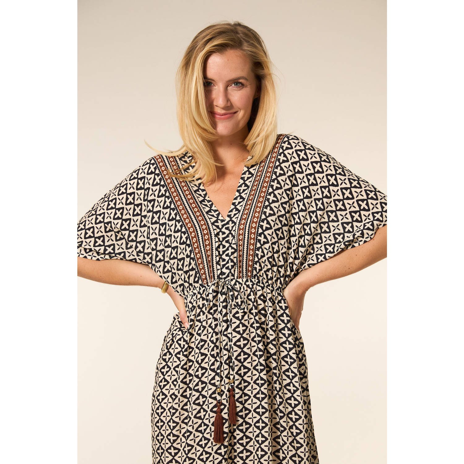 Miss Etam maxi jurk zwart