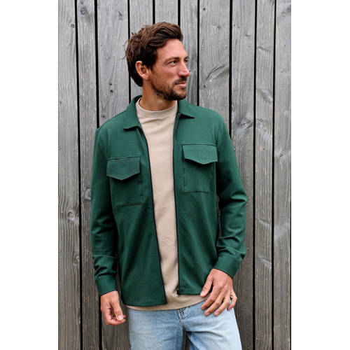 Kultivate overshirt groen afbeelding