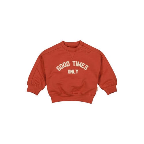 BESS sweater donker oranje afbeelding