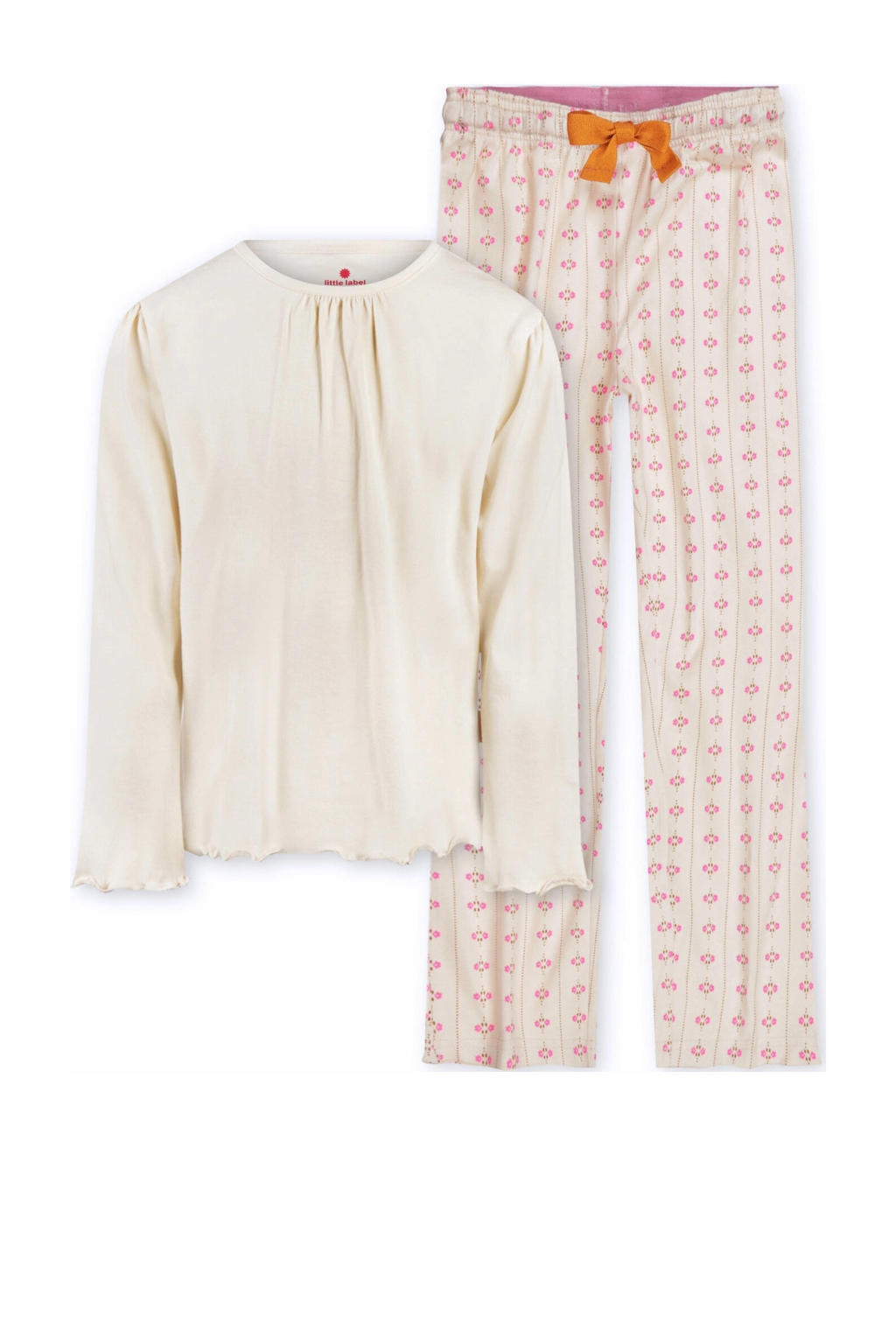 Little Label pyjama met bloemen print broek