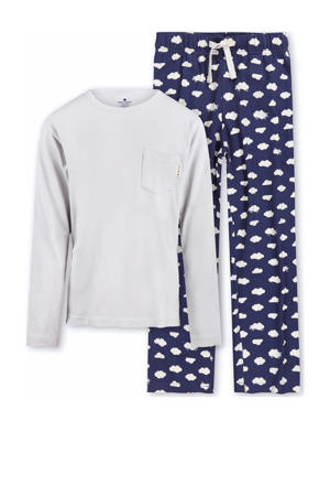 pyjama met all over print broek