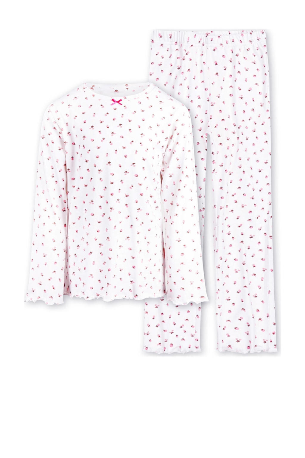 Little Label pyjama met roze bloemenprint