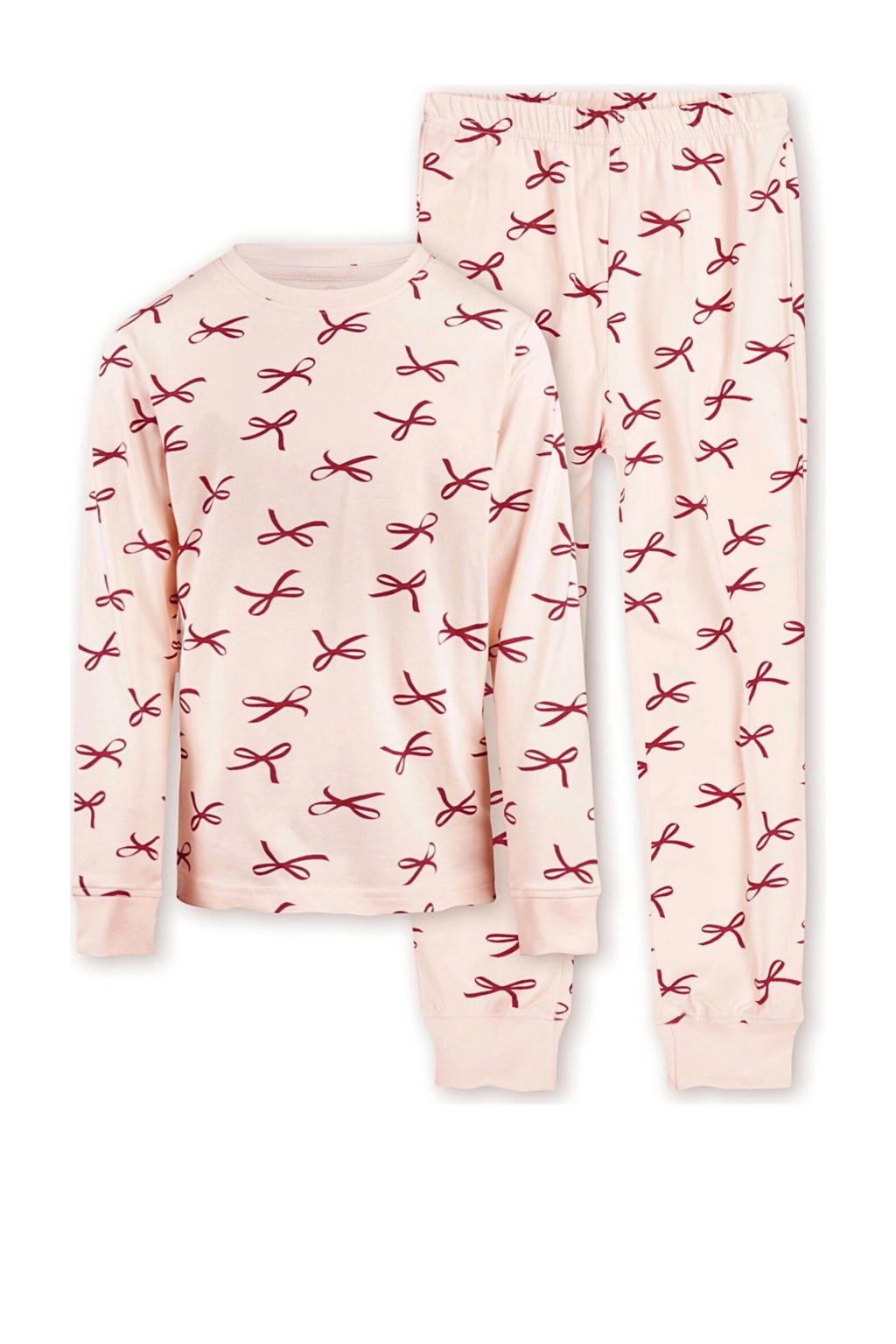 Little Label pyjama met strikjes print
