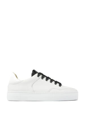 Jagger Roman leren sneakers wit