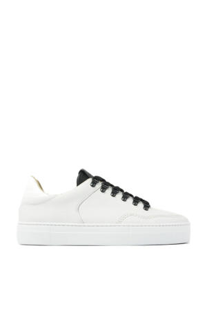 Jagger Roman leren sneakers wit