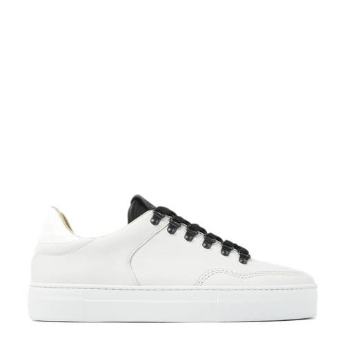 Nubikk Jagger Roman leren sneakers wit afbeelding