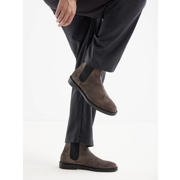 thumbnail: Nubikk Tucson Rai suède chelsea boots donkergrijs