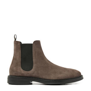 Tucson Rai suède chelsea boots donkergrijs